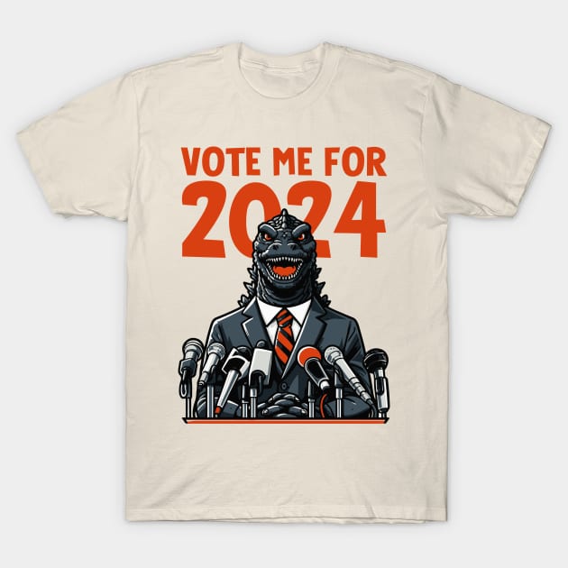 2024 election vote me T-Shirt by Toon of Food